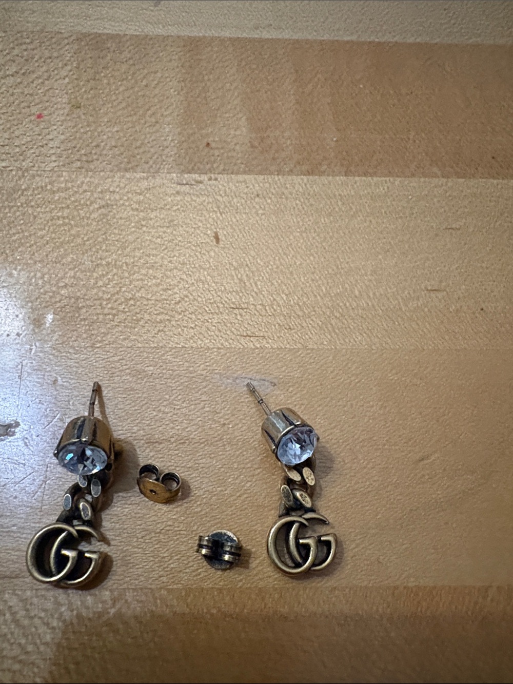 Gucci crystal earrings